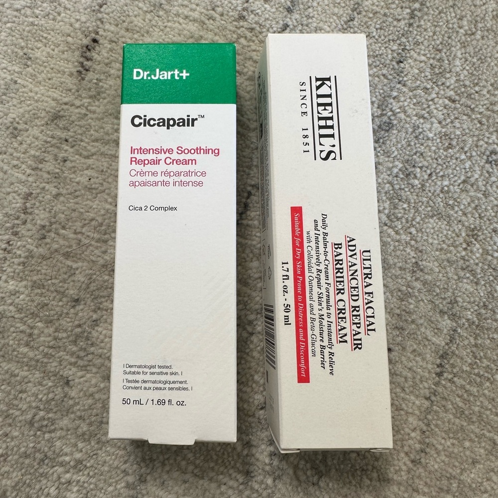 Repair cream bundle (Kiehl’s, Dr. Jart+)